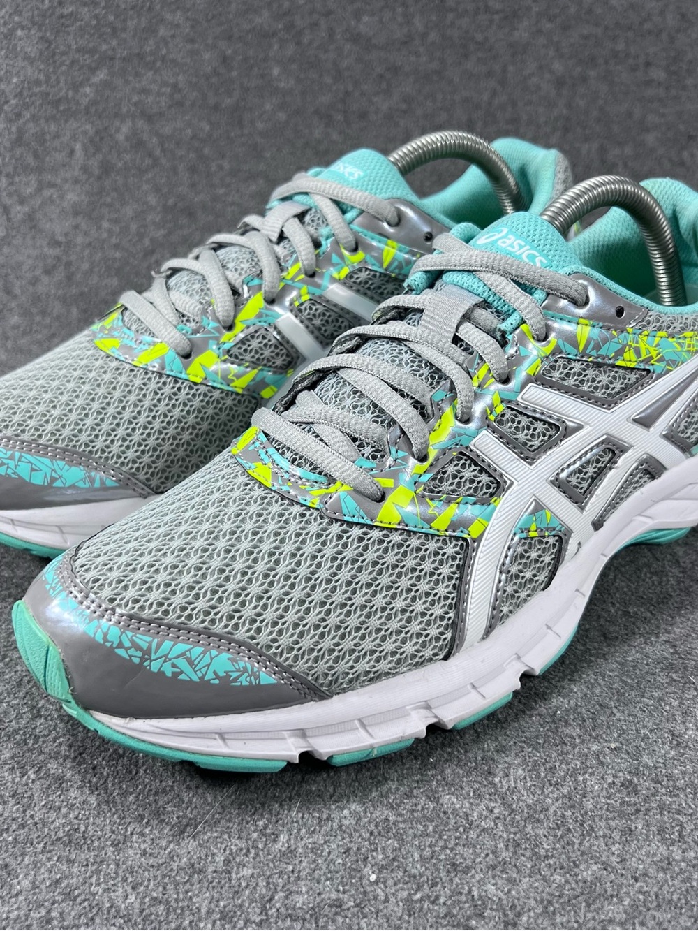 ASICS Womens Gel-Excite 4 Grey/White T6E8N-9601 Running Athletic Shoes Size 10